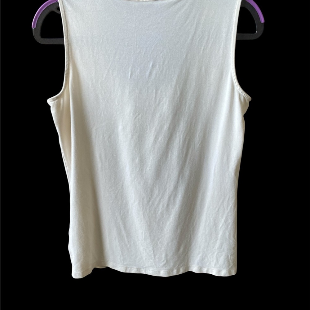 Talbots Ivory Tank Top - Picture 2 of 4